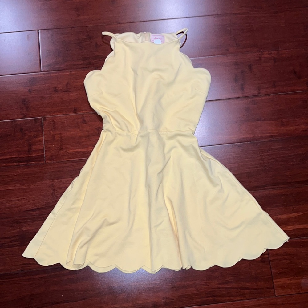 Love…ady yellow mini dress